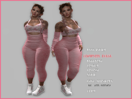 Second Life Marketplace - Miss Pinky Outfit